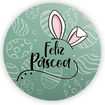 Capa Mini Painel Sublimado - Páscoa