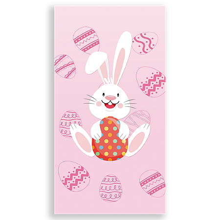 Capa Faixa Lateral Sublimado - Páscoa