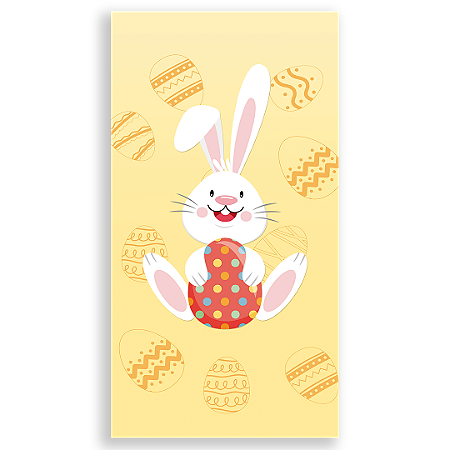 Capa Faixa Lateral Sublimado - Páscoa