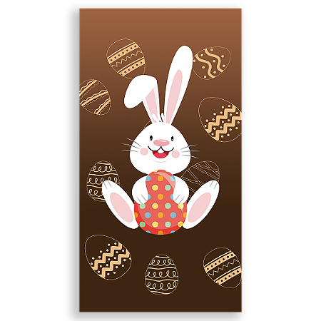 Capa Faixa Lateral Sublimado - Páscoa