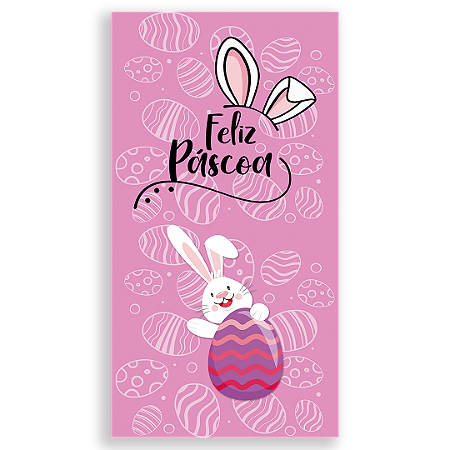 Capa Faixa Lateral Sublimado - Páscoa