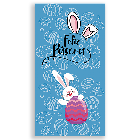 Capa Faixa Lateral Sublimado - Páscoa