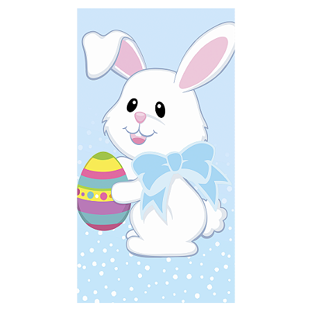 Capa Faixa Lateral Sublimado - Páscoa