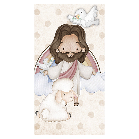 Capa Faixa Lateral Sublimado - Páscoa