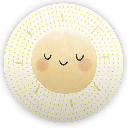 Capa Mini Painel Sublimado - Solzinho