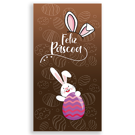 Capa Faixa Lateral Sublimado - Páscoa