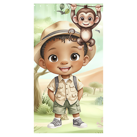 Capa Faixa Lateral Sublimado - Safari