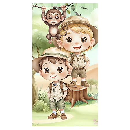 Capa Faixa Lateral Sublimado - Safari