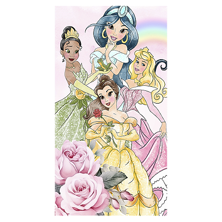 Capa Faixa Lateral Sublimado - Princesas