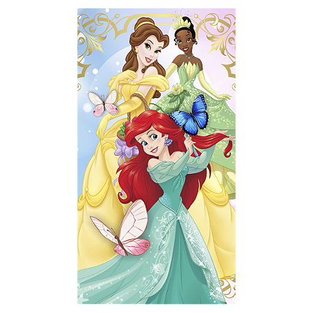 Capa Faixa Lateral Sublimado - Princesas