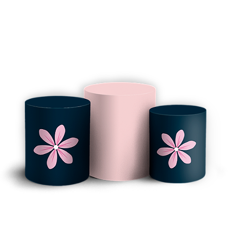 Capas Trio Cilindro Sublimado Vest Facil - Dia Das Mães