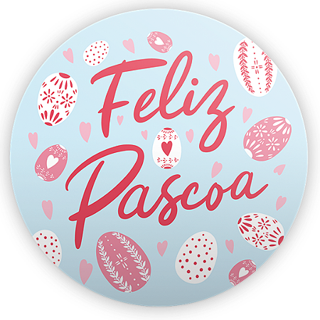 Capa Mini Painel Sublimado - Pascoa