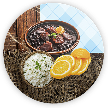 Capa Mini Painel Sublimado - Feijoada