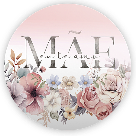 Capa Mini Painel Sublimado - Dia Das Mães