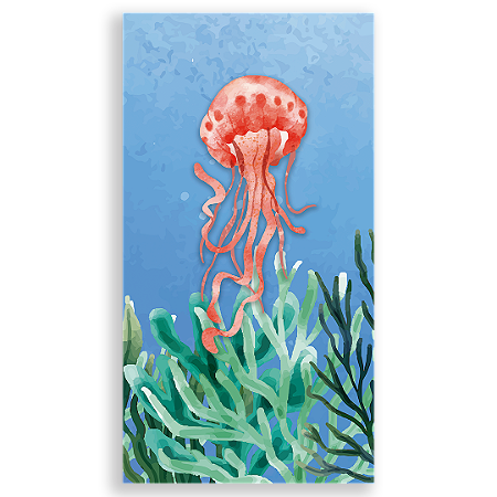 Capa Faixa Lateral Sublimado - Fundo Do Mar