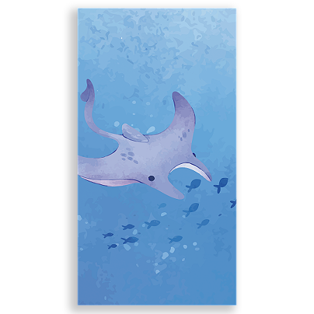 Capa Faixa Lateral Sublimado - Fundo Do Mar