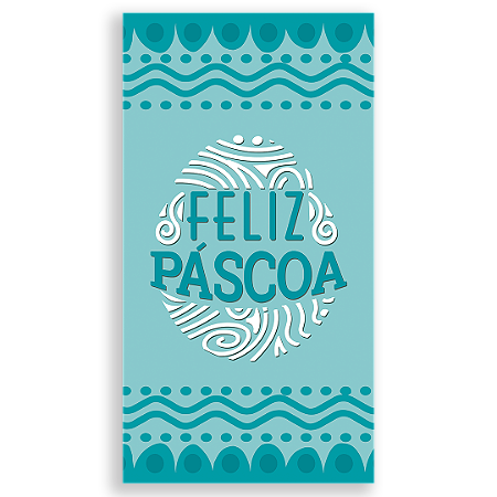 Capa Faixa Lateral Sublimado - Páscoa