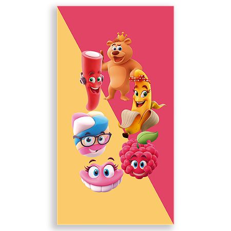 Capa Faixa Lateral Sublimado - Doces Fini