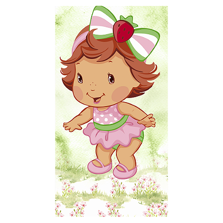 Capa Faixa Lateral Sublimado - Moranguinho Baby