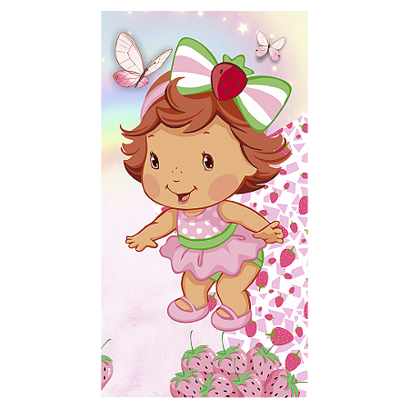 Capa Faixa Lateral Sublimado - Moranguinho Baby