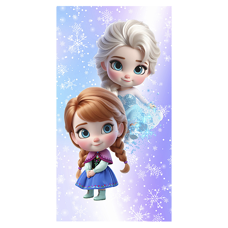 Capa Faixa Lateral Sublimado - Frozen