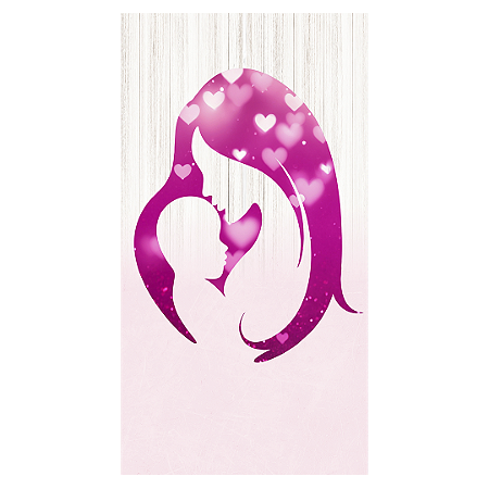 Capa Faixa Lateral Sublimado - Dia Das Mães