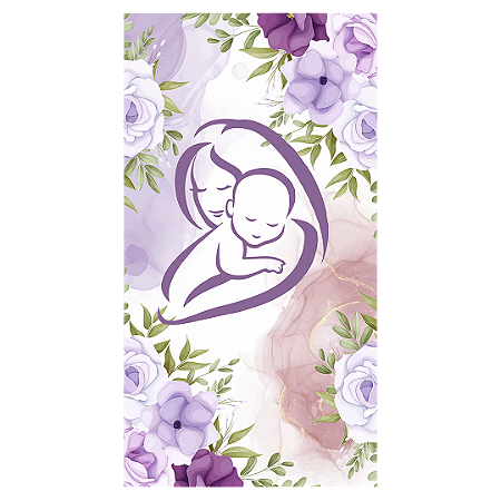 Capa Faixa Lateral Sublimado - Dia Das Mães