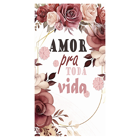 Capa Faixa Lateral Sublimado - Dia Das Mães