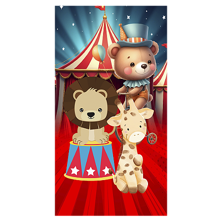 Capa Faixa Lateral Sublimado - Circo