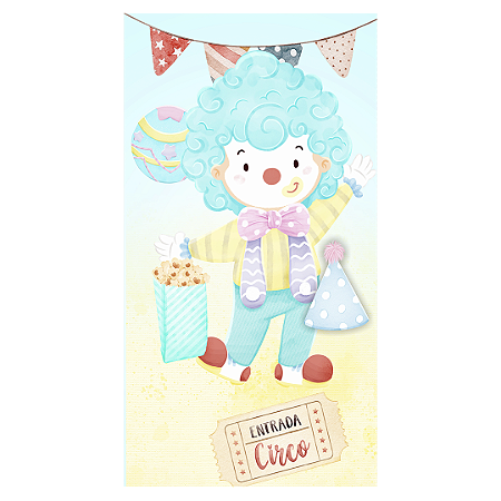 Capa Faixa Lateral Sublimado - Circo