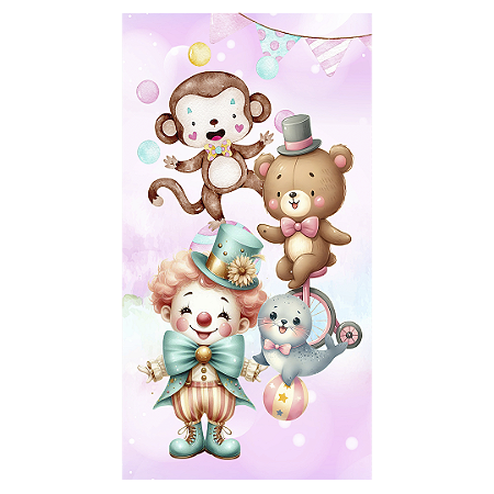 Capa Faixa Lateral Sublimado - Circo