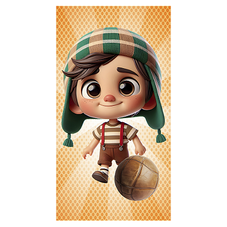 Capa Faixa Lateral Sublimado - Chaves