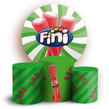 Capas Painel Redondo e Trio Cilindro Sublimado - Fini