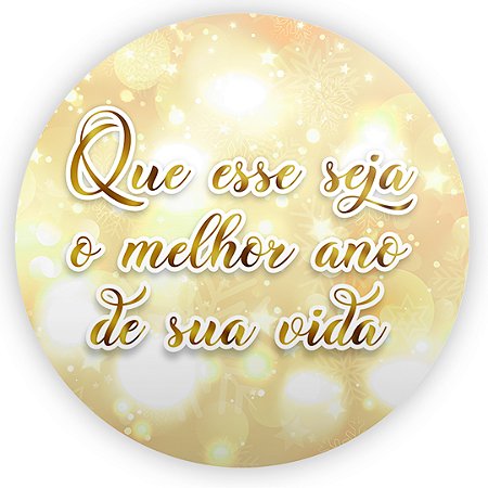 Capa Mini Painel Sublimado - Ano Novo - Sublimado