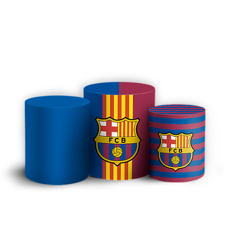 Capas Trio Cilindro Sublimado Vest Facil - Time Barcelona