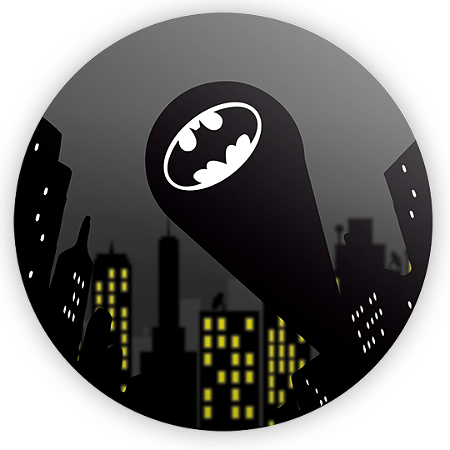 Capa Mini Painel Sublimado - Batman