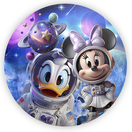 Capa Mini Painel Sublimado - Astrounauta