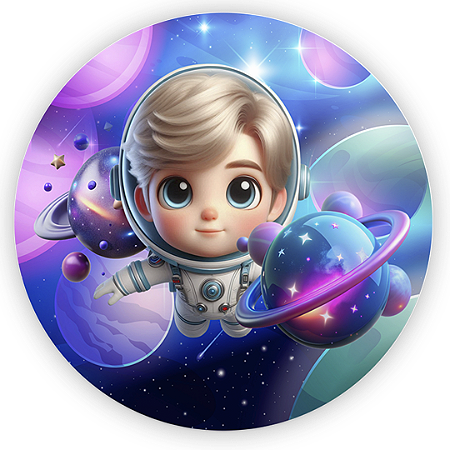 Capa Mini Painel Sublimado - Astrounauta