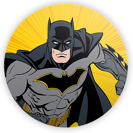 Capa Painel Redondo Sublimado - Batman