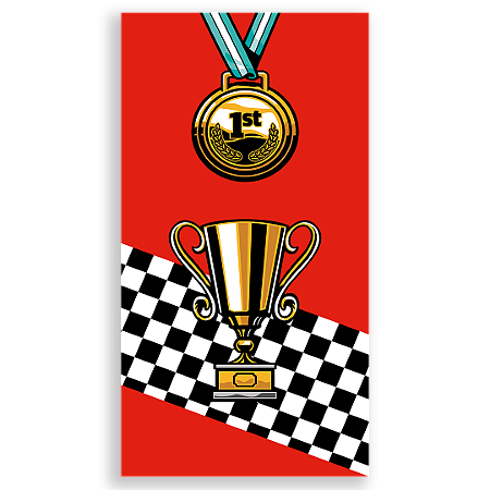 Capa Faixa Lateral Sublimado - Formula 1