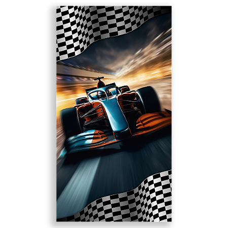 Capa Faixa Lateral Sublimado - Formula 1