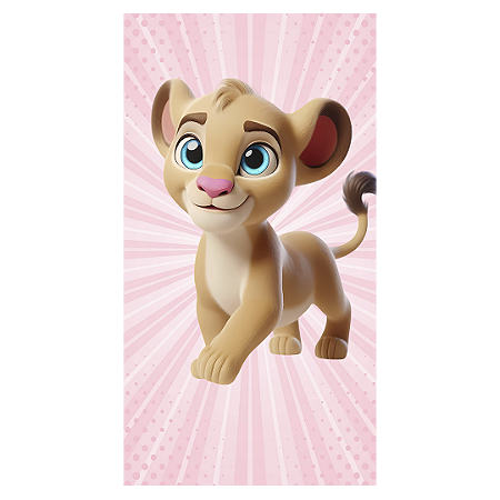 Capa Faixa Lateral Sublimado - Rei Leão