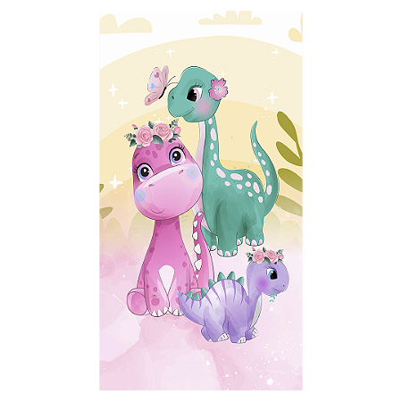 Capa Faixa Lateral Sublimado - Dinossauro