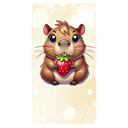 Capa Faixa Lateral Sublimado - Capivara