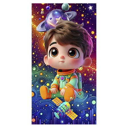 Capa Faixa Lateral Sublimado - Astrounauta