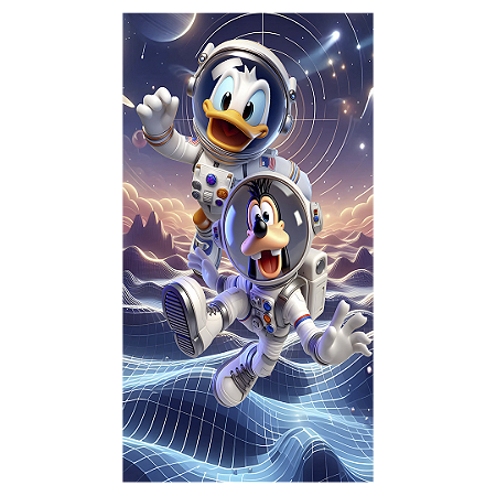 Capa Faixa Lateral Sublimado - Astrounauta