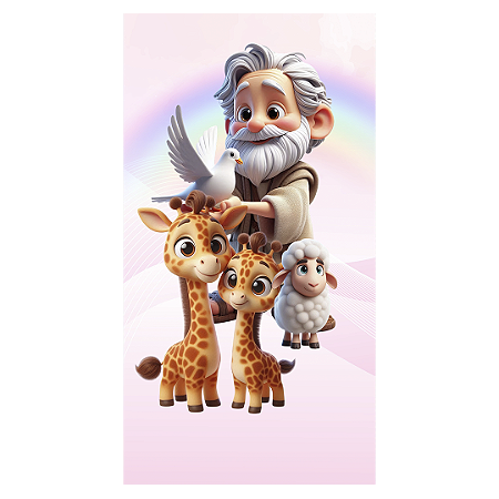 Capa Faixa Lateral Sublimado - Arca De Noé