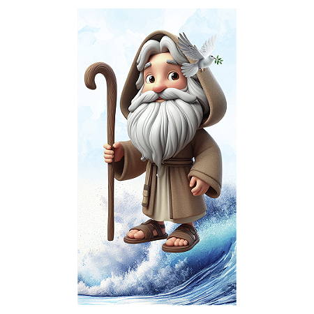 Capa Faixa Lateral Sublimado - Arca De Noé