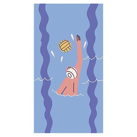 Capa Faixa Lateral Sublimado - Volei