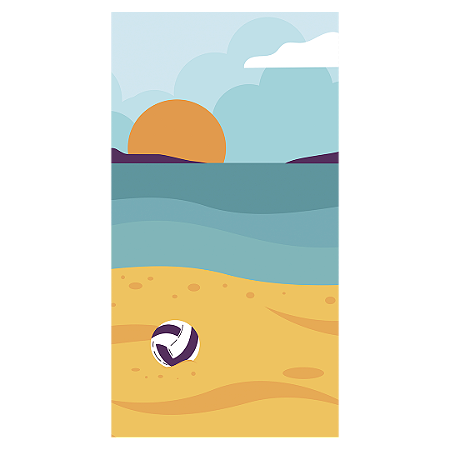 Capa Faixa Lateral Sublimado - Volei